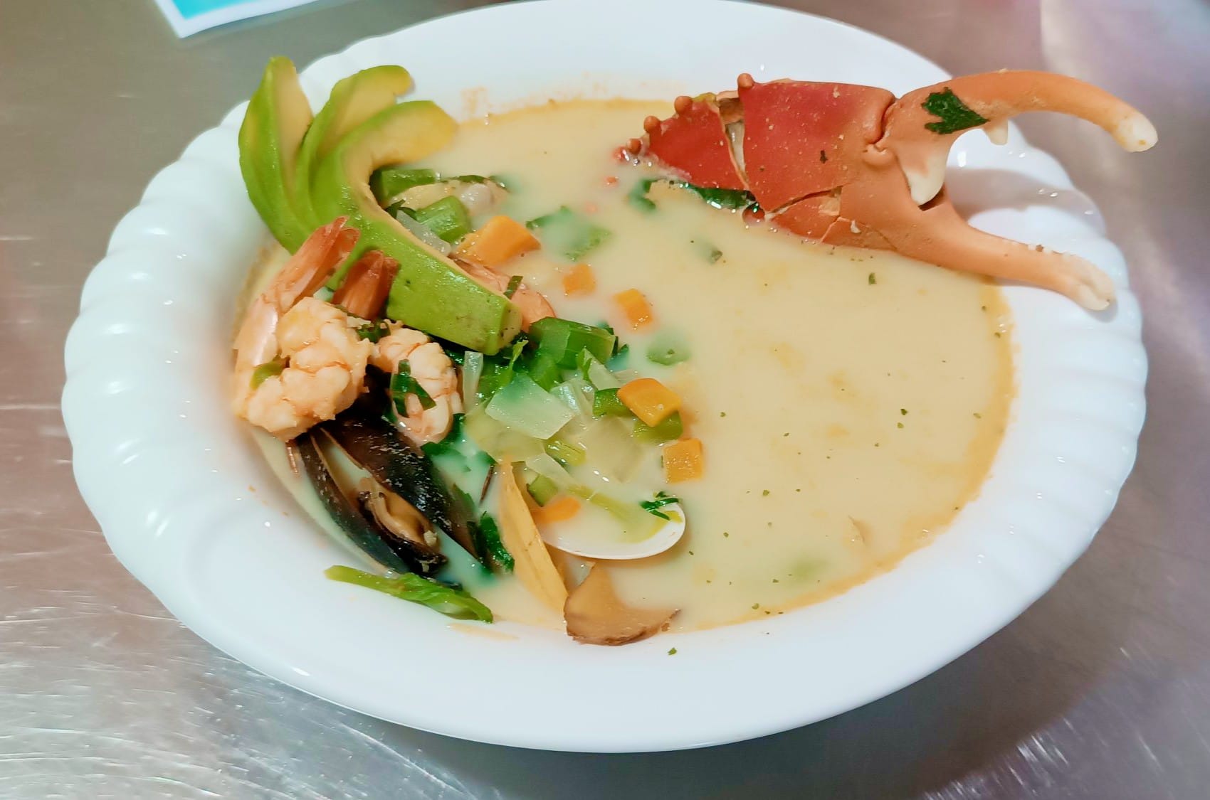 Consome de Mariscos